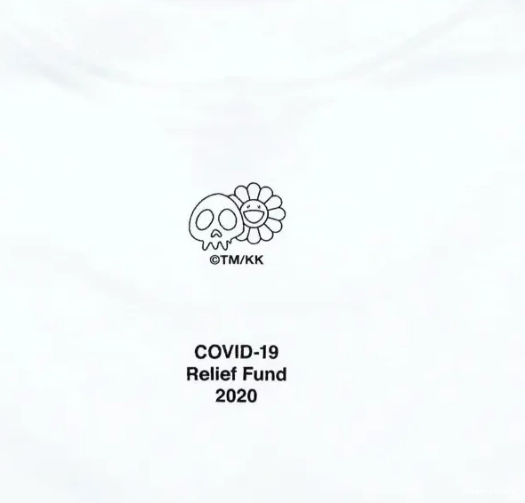 L T-shirt Charity Relief Short Village Logo Tee S branded Box M XL COVID-19 Co Shanglong Sleeve 0808